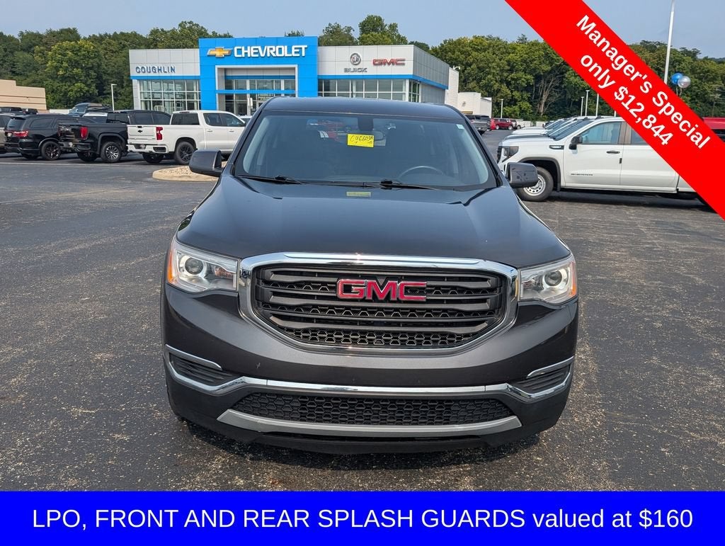 Used 2018 GMC Acadia SLE-1 with VIN 1GKKNRLA6JZ111673 for sale in Chillicothe, OH