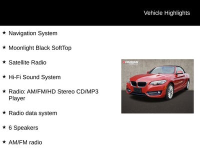2016 BMW 2 Series 228i xDrive