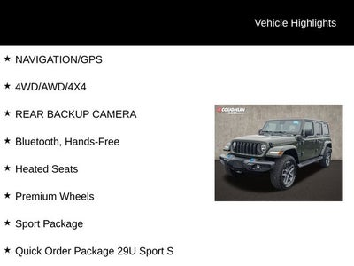 2024 Jeep Wrangler Sport S 4xe