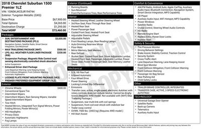 2018 Chevrolet Suburban Premier