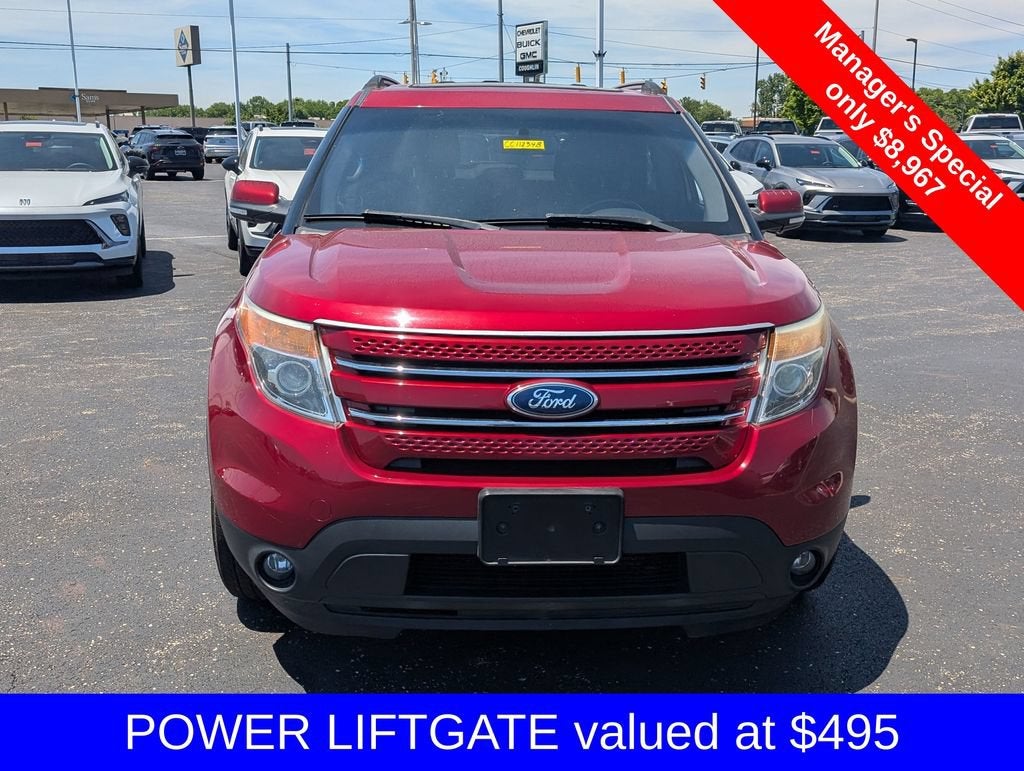 Used 2015 Ford Explorer Limited with VIN 1FM5K8F8XFGC69324 for sale in Chillicothe, OH