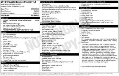 2018 Chevrolet Equinox Premier