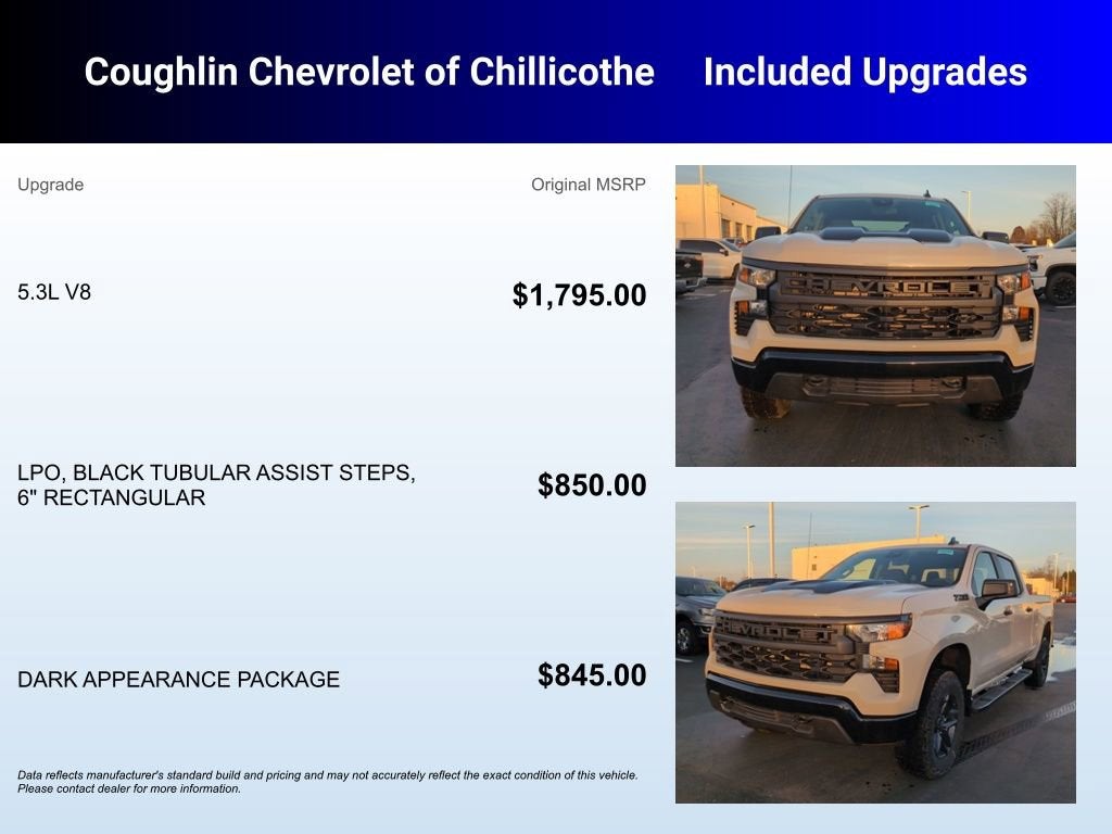 2026 Chevrolet Silverado 1500 Custom Trail Boss