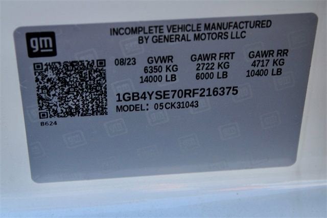 2024 Chevrolet Silverado 3500 HD Chassis Cab Work Truck