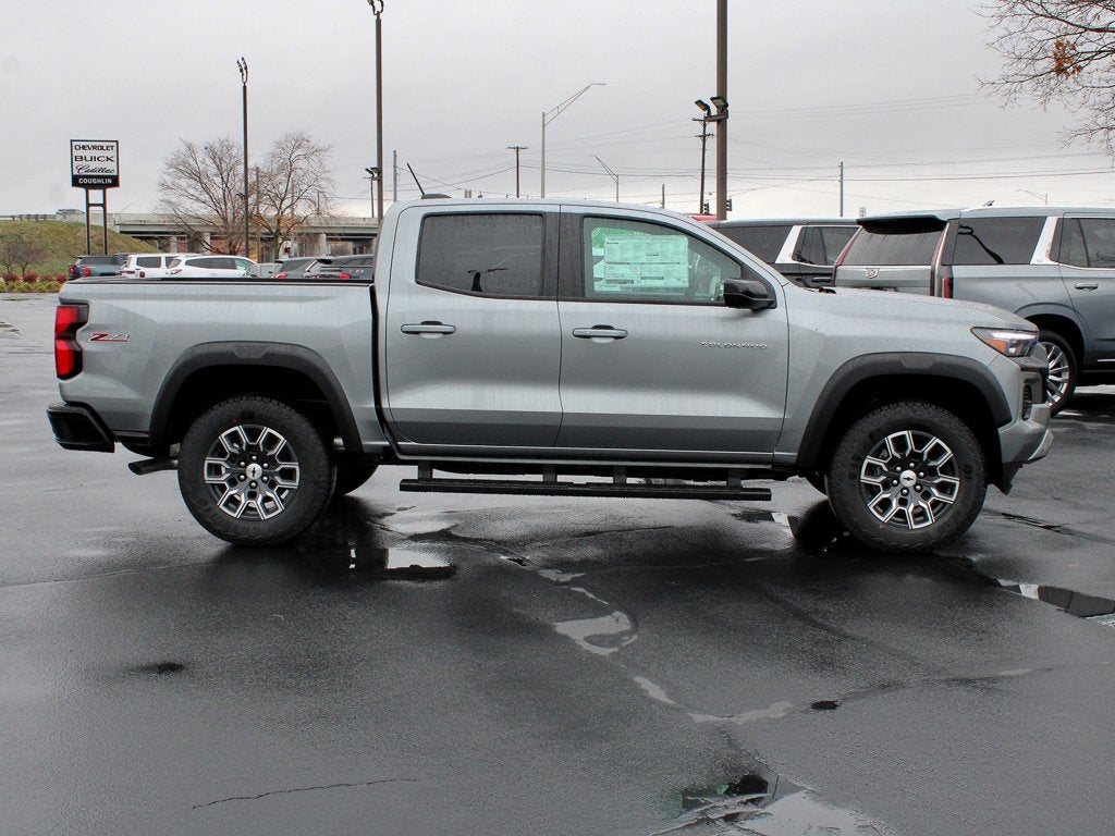 New 2024 Sterling Gray Metallic Chevrolet Colorado Z71 Crew Cab for