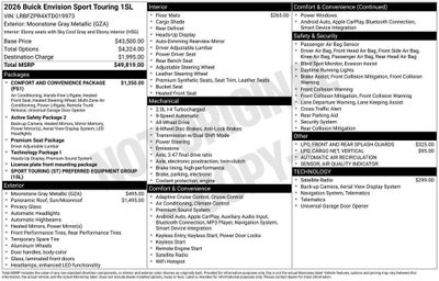 2026 Buick Envision Sport Touring