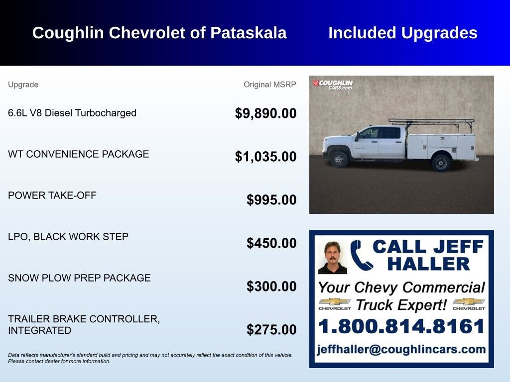 2021 Chevrolet Silverado 3500 HD Chassis Cab Work Truck