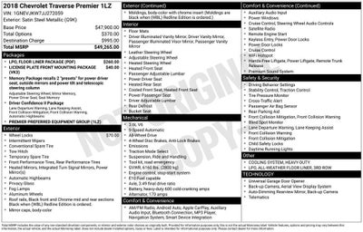 2018 Chevrolet Traverse Premier