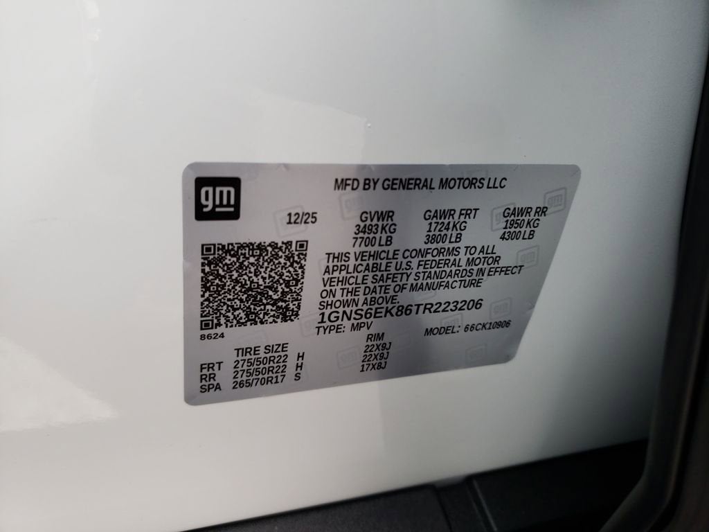 2026 Chevrolet Suburban RST