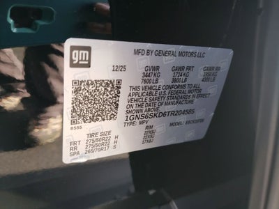 2026 Chevrolet Tahoe Premier