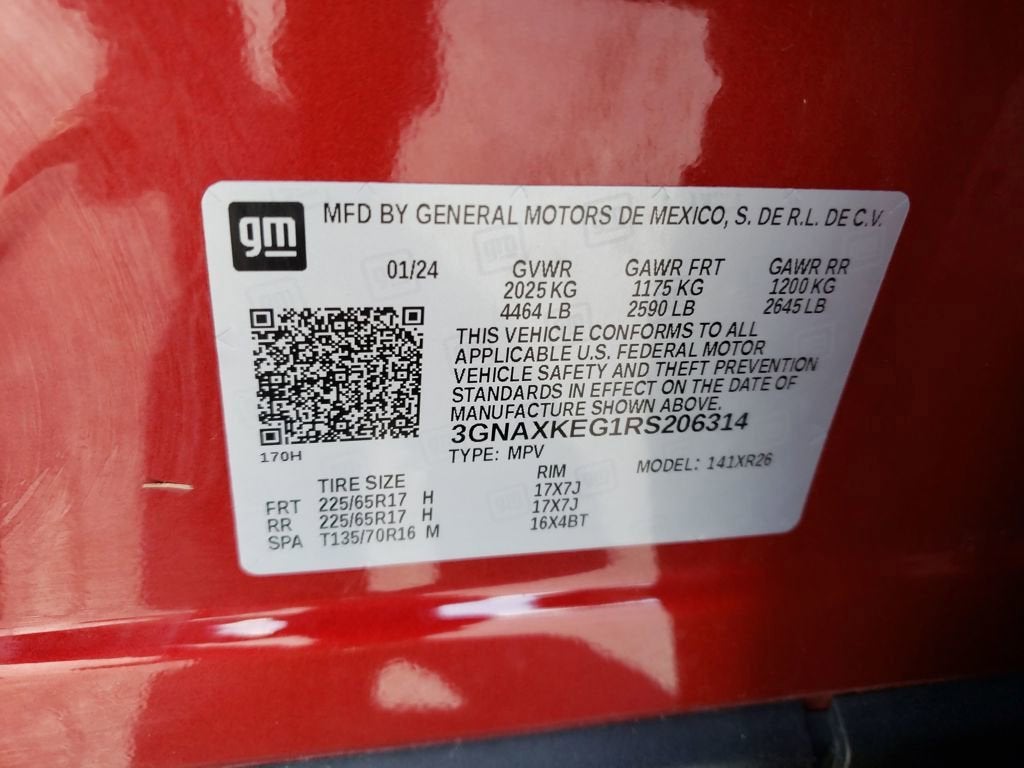 2024 Chevrolet Equinox LT