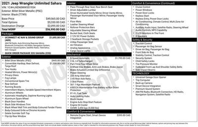 2021 Jeep Wrangler Unlimited Sahara