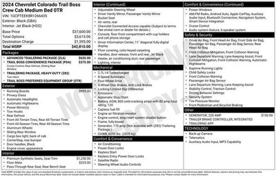 2024 Chevrolet Colorado Trail Boss