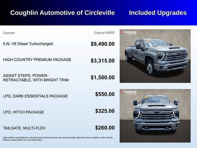 2024 Chevrolet Silverado 3500 HD High Country DRW
