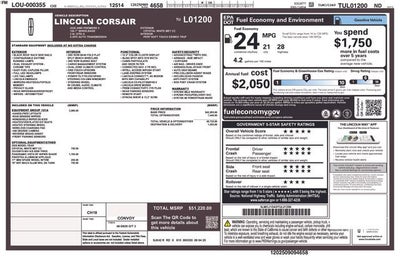 2026 Lincoln Corsair Premiere