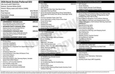 2026 Buick Envista Preferred