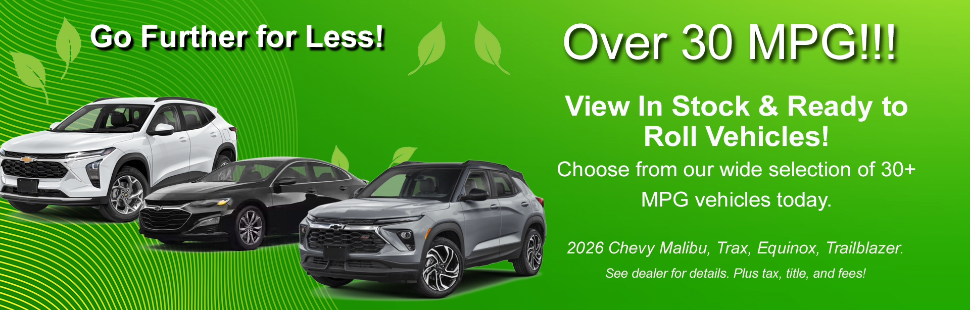 Choose from over 30 MPG Vehicles at Coughlin Chevrolet of Chillicothe in Chillicothe OH